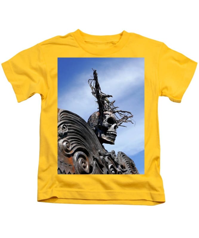 "Skull Warrior"- Kids T-Shirt - Fry1Productions