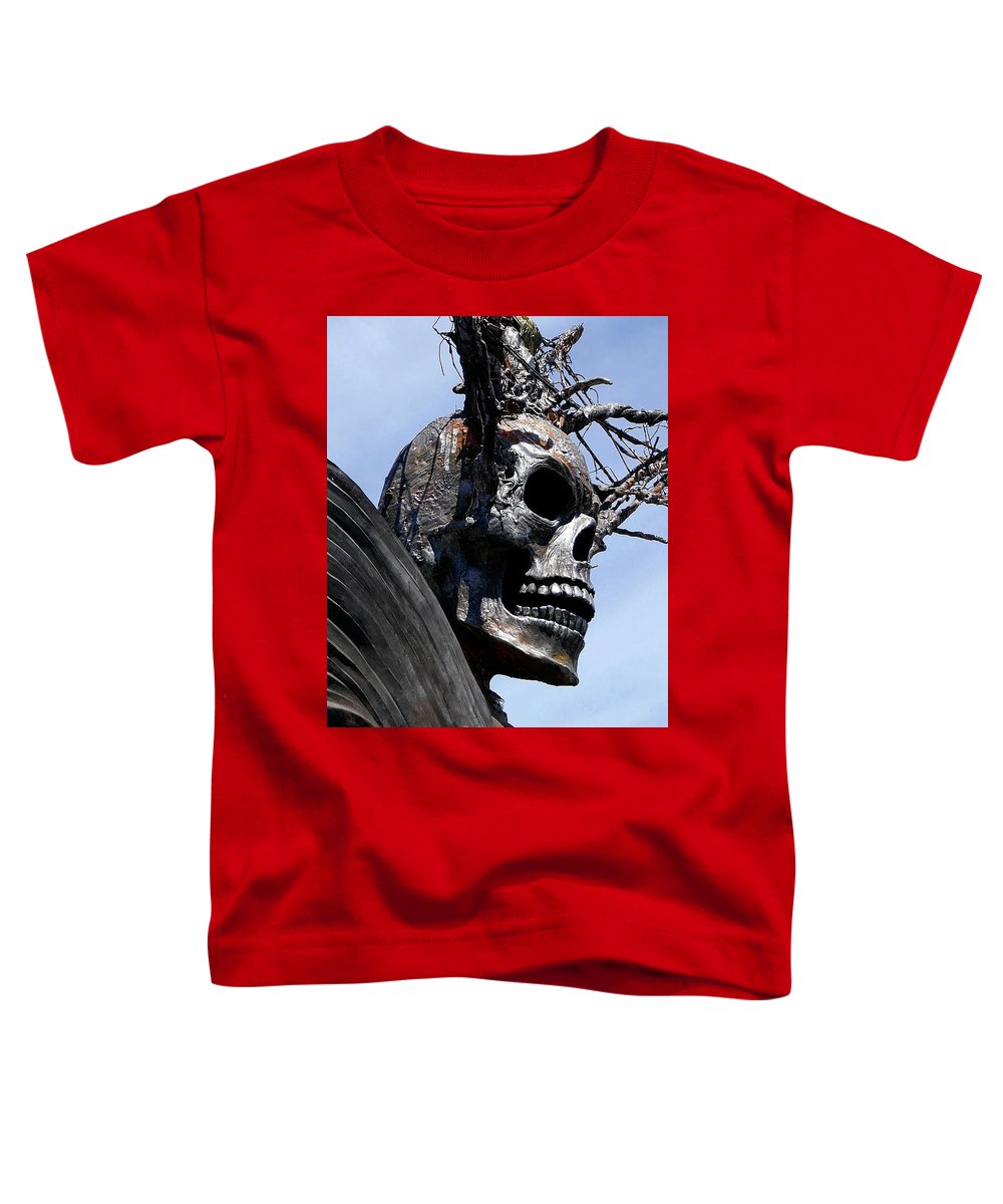 Skull Warrior - Toddler T-Shirt - Fry1Productions