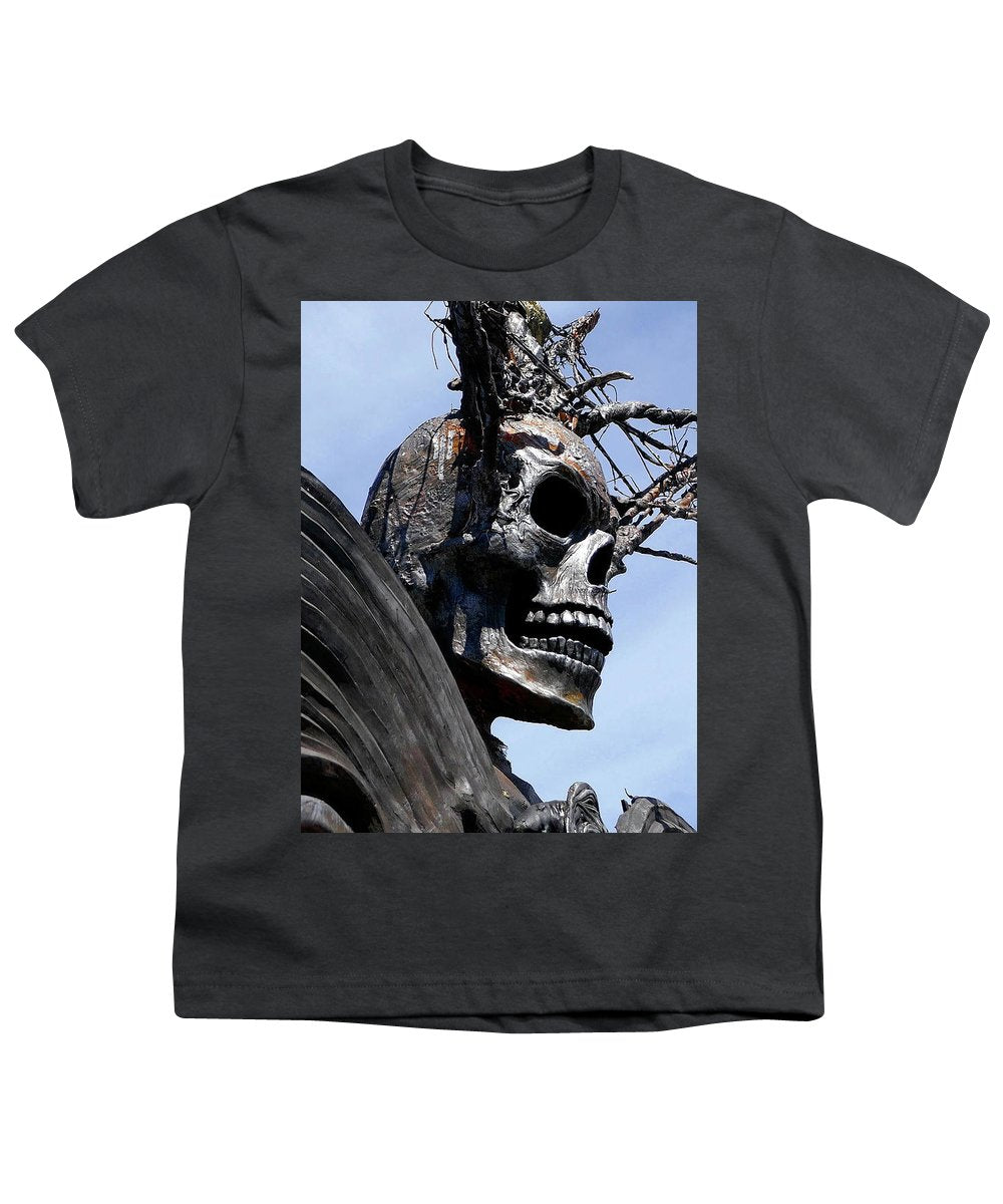 Skull Warrior - Youth T-Shirt - Fry1Productions