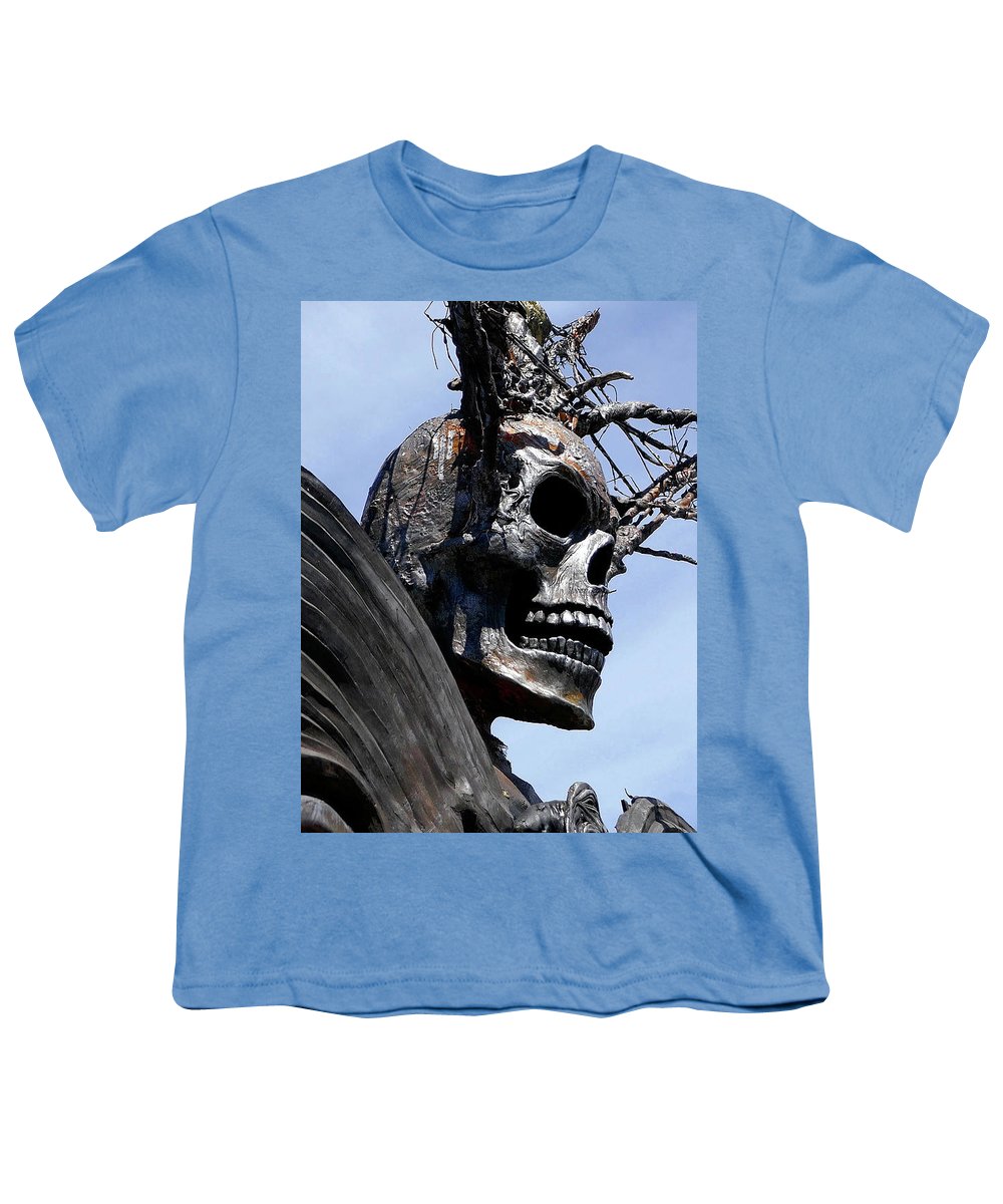 Skull Warrior - Youth T-Shirt - Fry1Productions