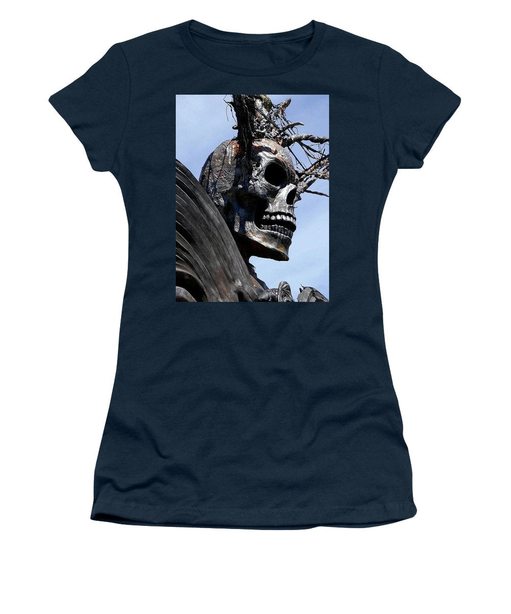 Skull Warrior - Women's T-Shirt - Fry1Productions