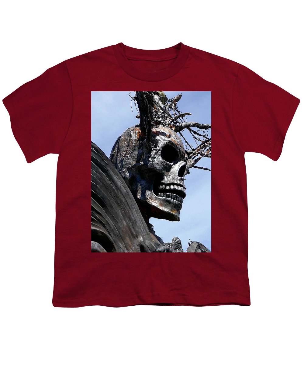 Skull Warrior - Youth T-Shirt - Fry1Productions