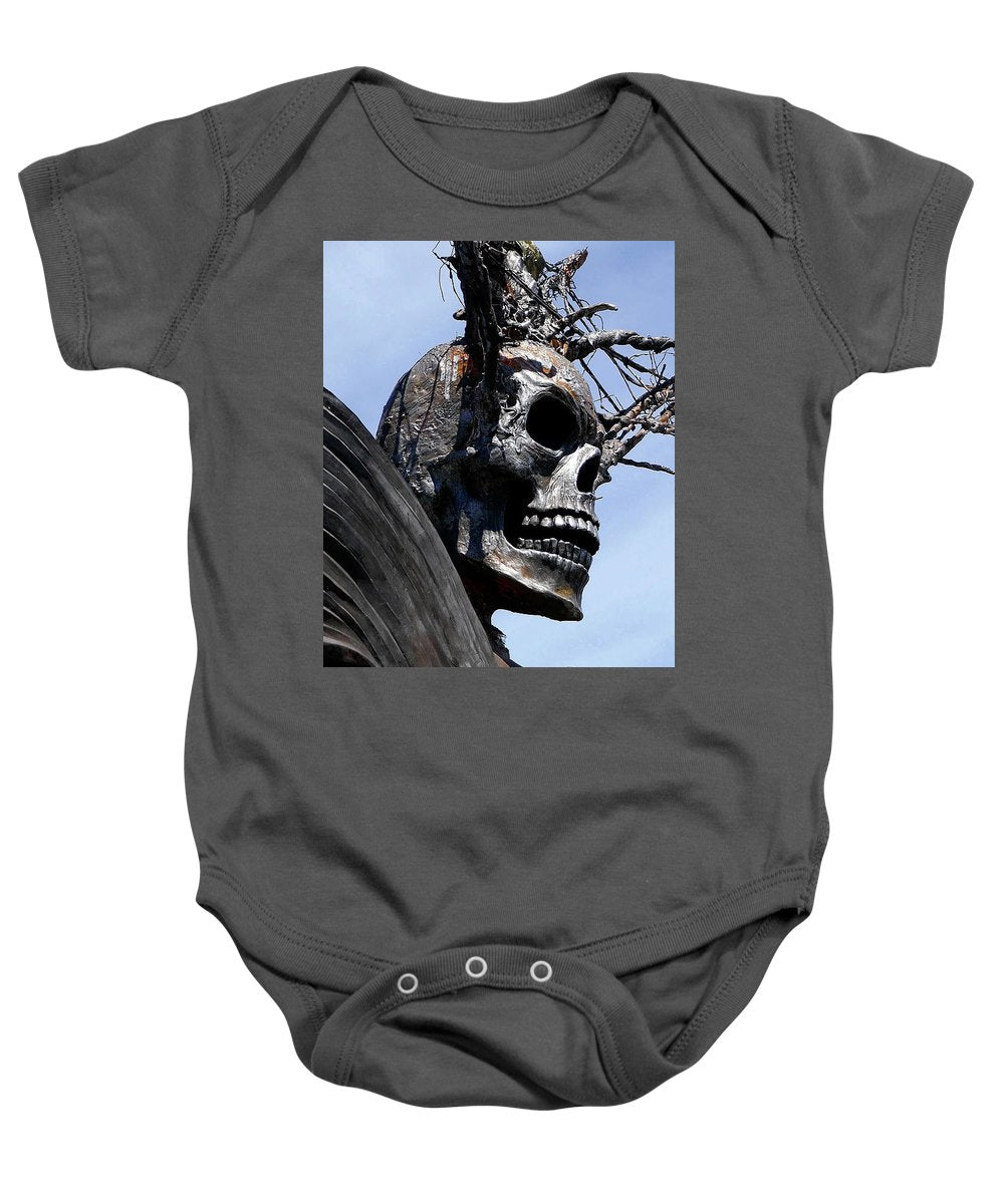 Skull Warrior - Baby Onesie - Fry1Productions
