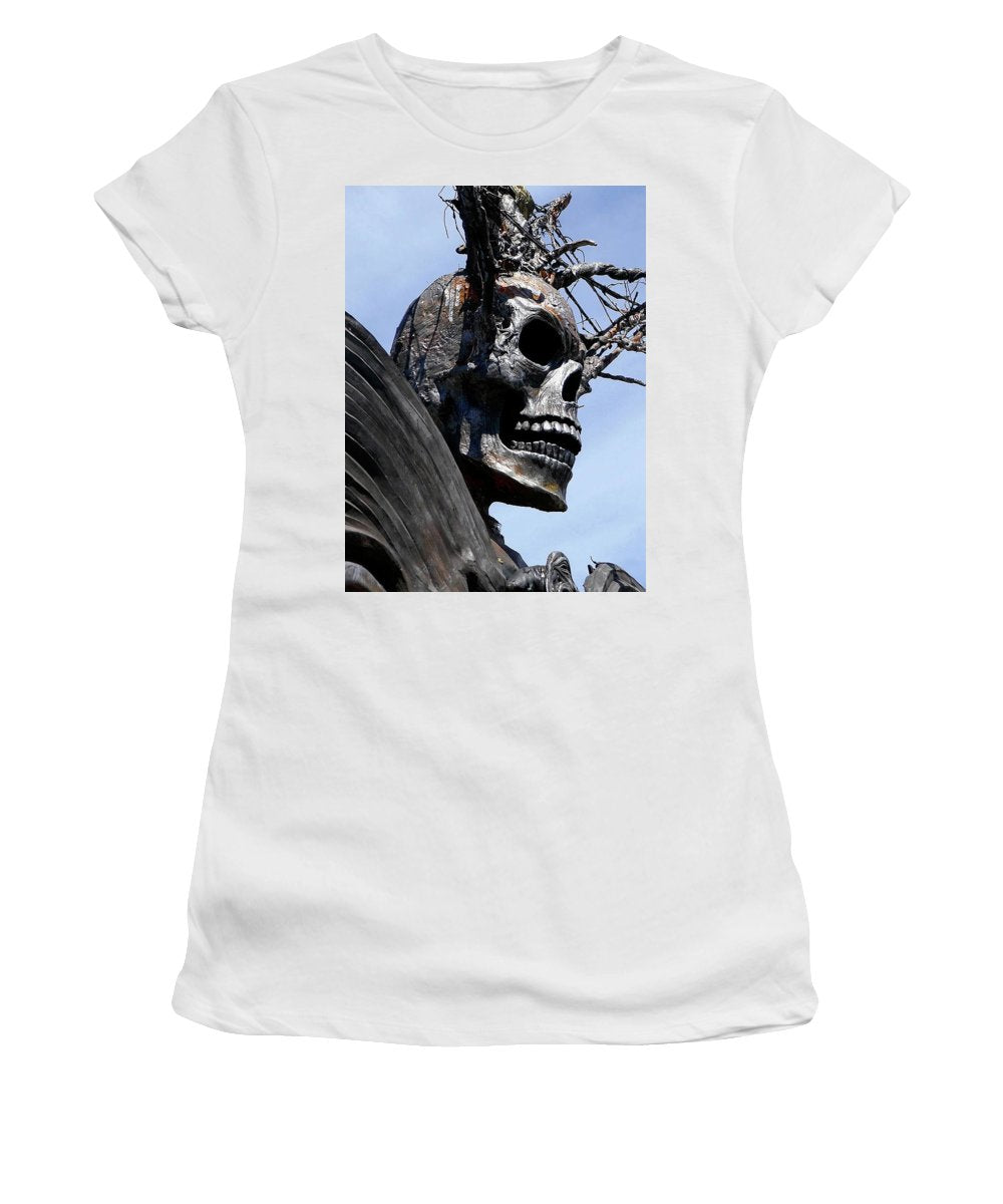 Skull Warrior - Women's T-Shirt - Fry1Productions