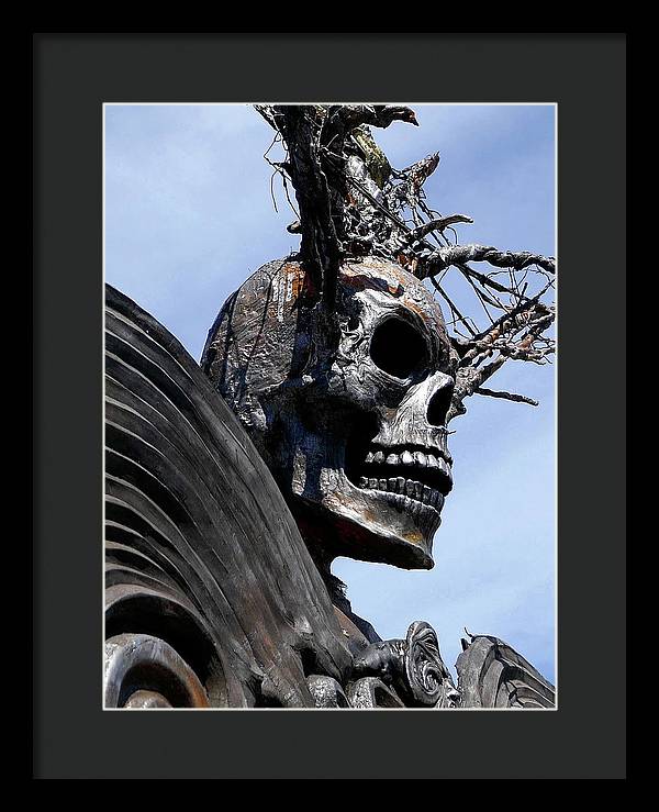 Skull Warrior - Framed Print - Fry1Productions