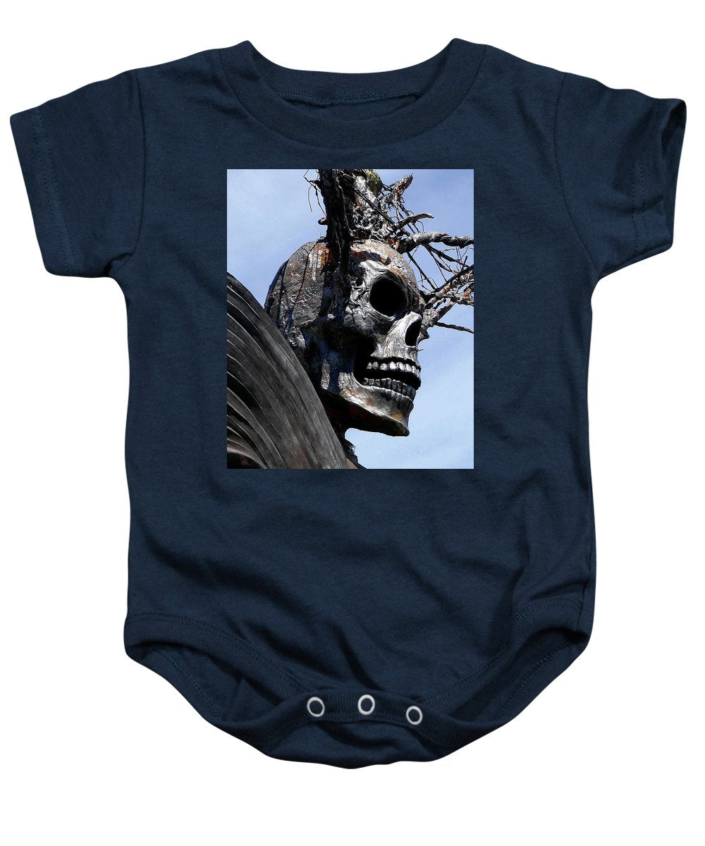 Skull Warrior - Baby Onesie - Fry1Productions