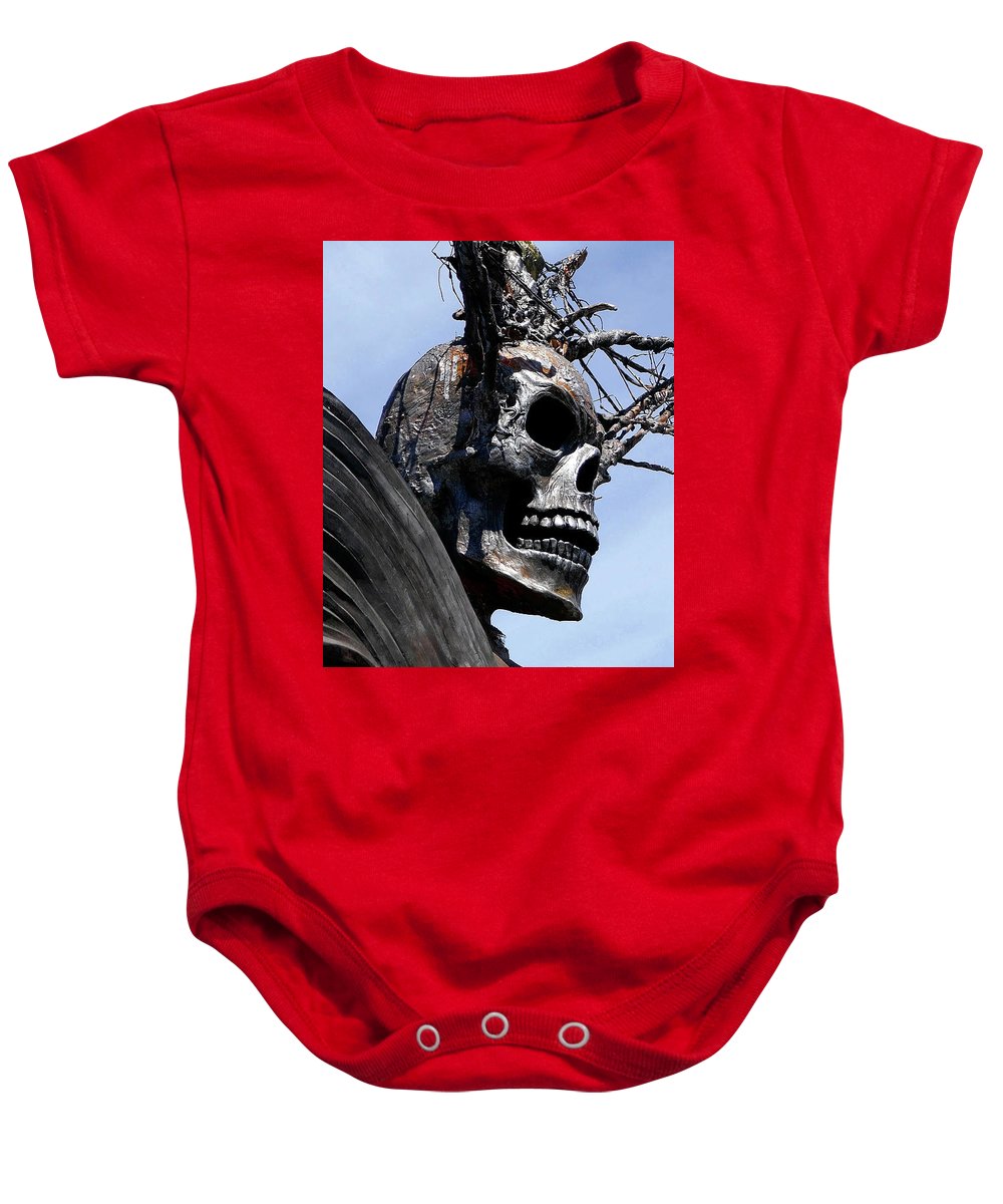 Skull Warrior - Baby Onesie - Fry1Productions