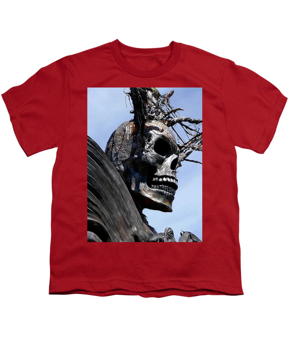 Skull Warrior - Youth T-Shirt - Fry1Productions