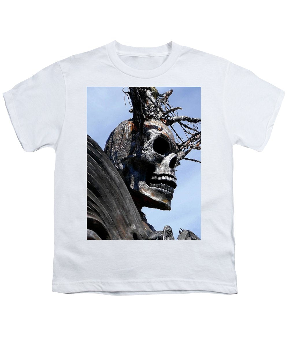 Skull Warrior - Youth T-Shirt - Fry1Productions