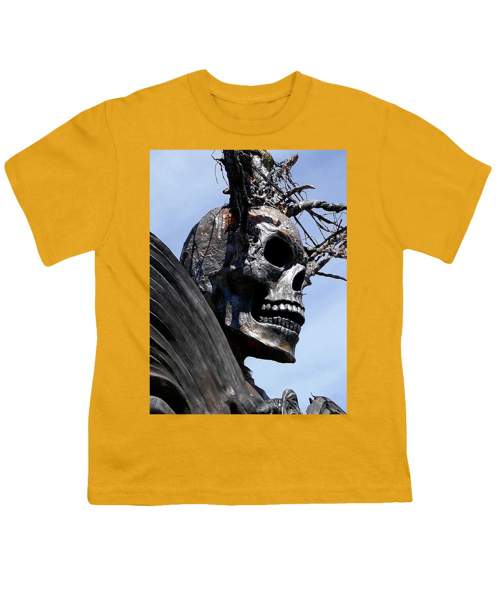 Skull Warrior - Youth T-Shirt - Fry1Productions