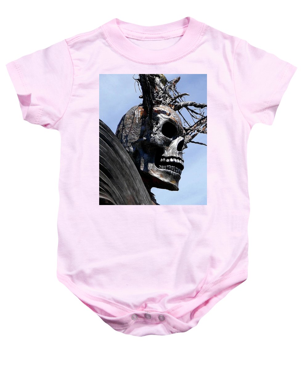 Skull Warrior - Baby Onesie - Fry1Productions