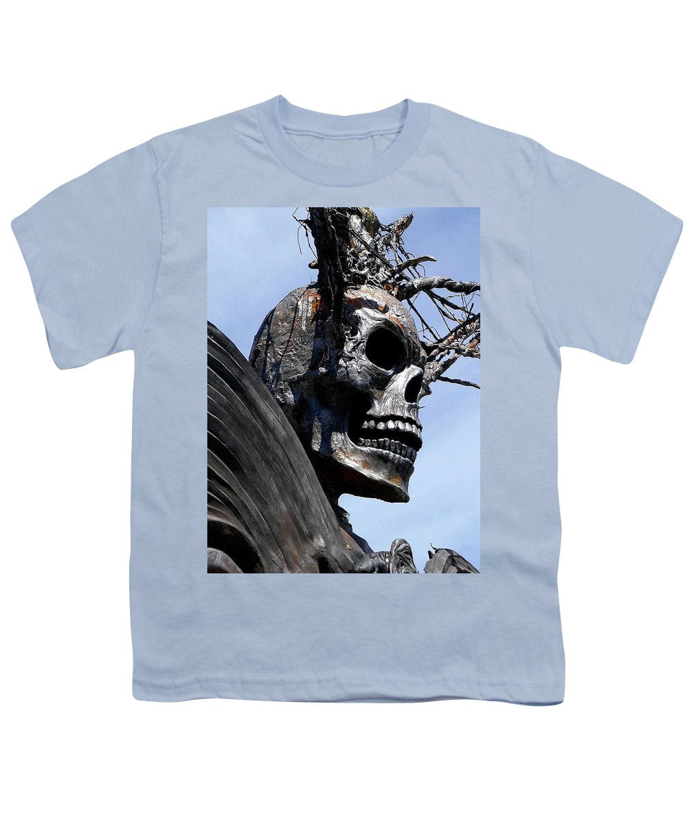 Skull Warrior - Youth T-Shirt - Fry1Productions