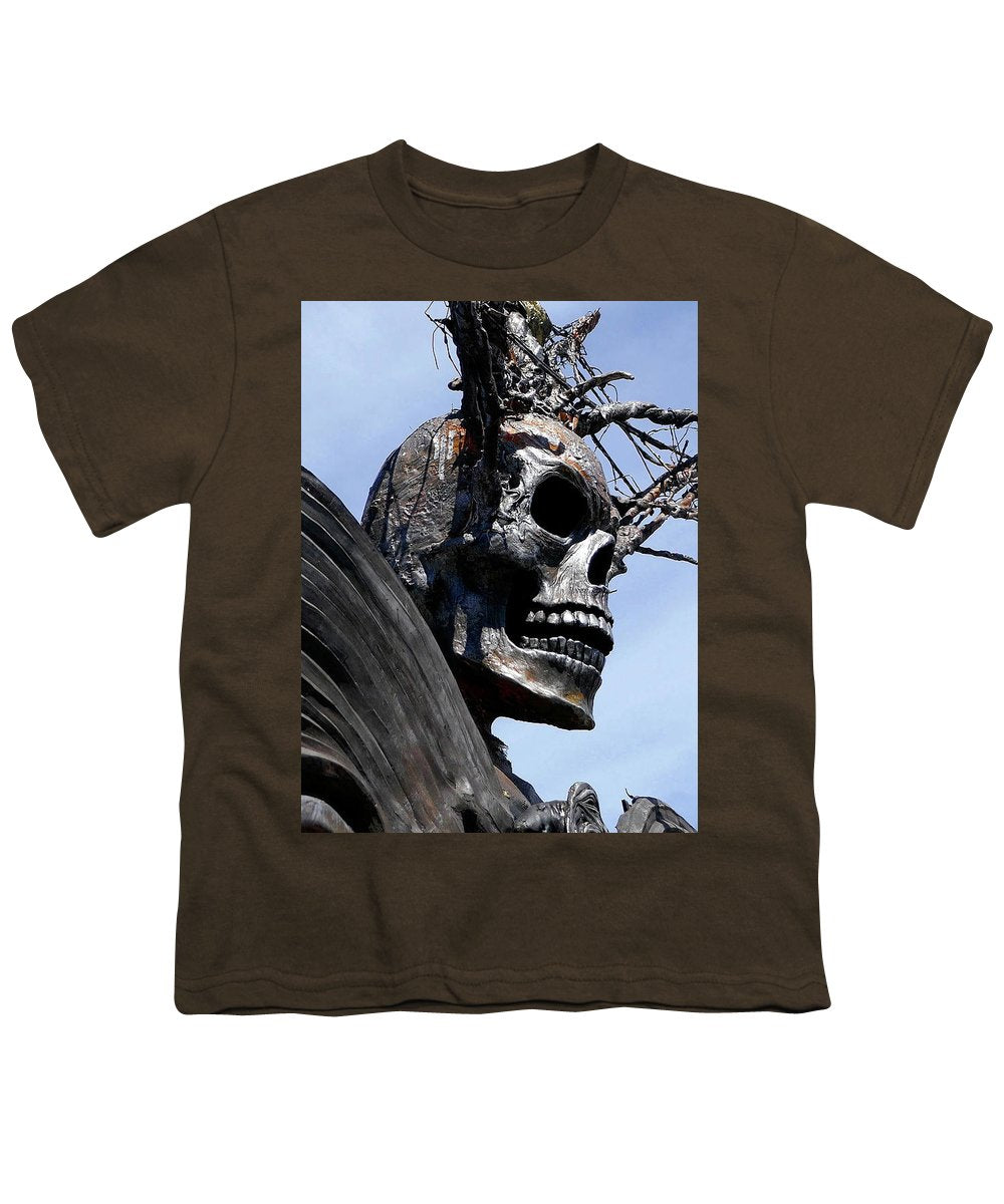 Skull Warrior - Youth T-Shirt - Fry1Productions
