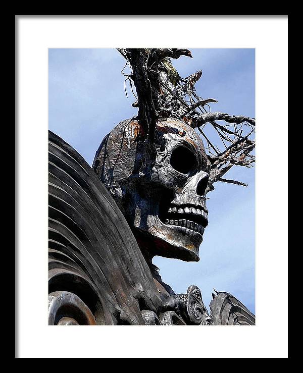 Skull Warrior - Framed Print - Fry1Productions