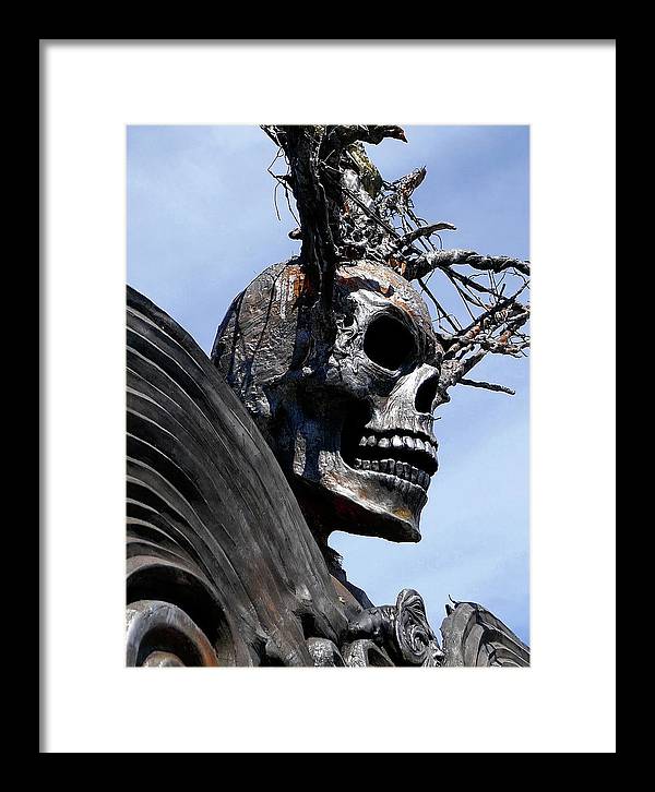 Skull Warrior - Framed Print - Fry1Productions
