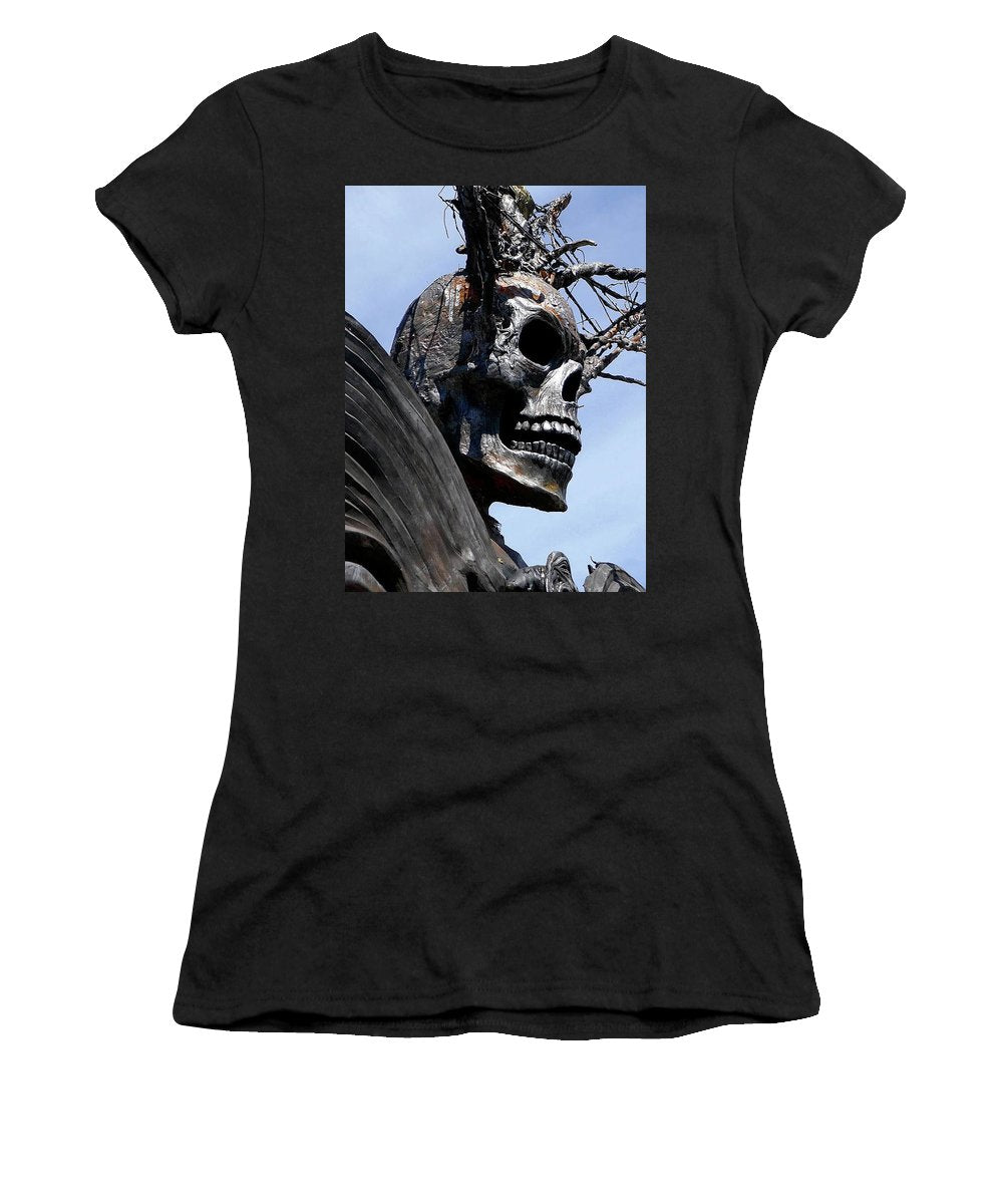 Skull Warrior - Women's T-Shirt - Fry1Productions