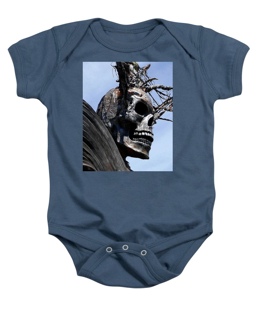 Skull Warrior - Baby Onesie - Fry1Productions