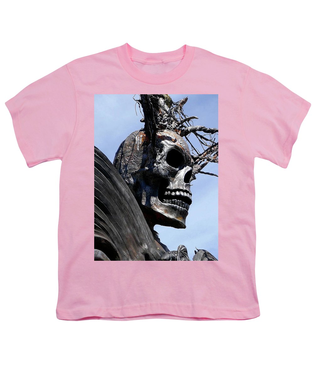 Skull Warrior - Youth T-Shirt - Fry1Productions