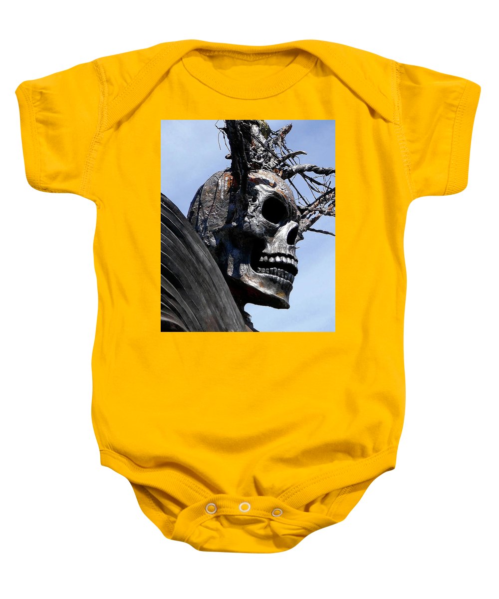 Skull Warrior - Baby Onesie - Fry1Productions