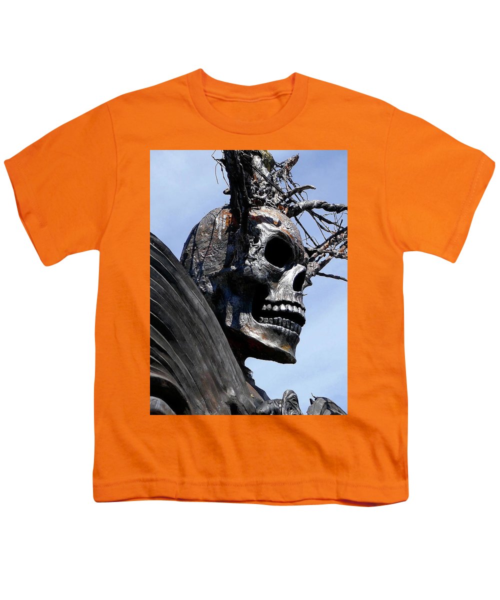 Skull Warrior - Youth T-Shirt - Fry1Productions