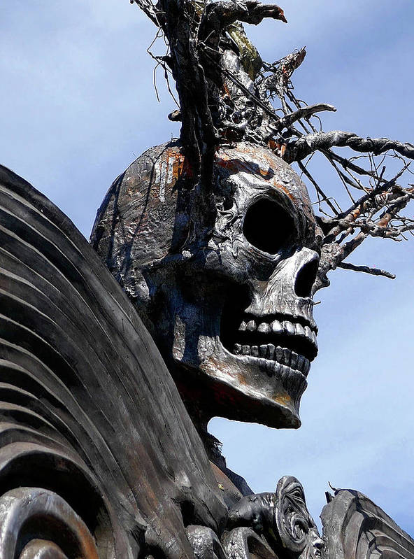 Skull Warrior - Art Print - Fry1Productions