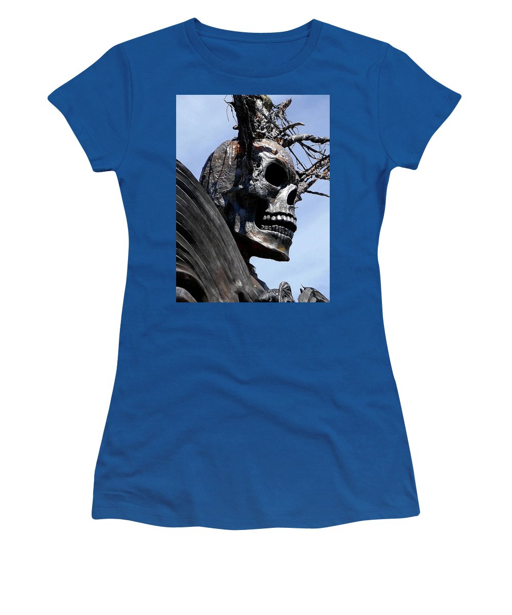 Skull Warrior - Women's T-Shirt - Fry1Productions