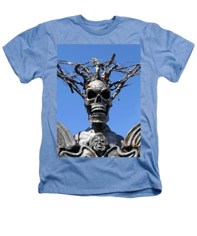 "Skull Warrior Stare" - Heathers T-Shirt - Fry1Productions