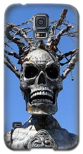 "Skull Warrior Stare" - Phone Case - Fry1Productions