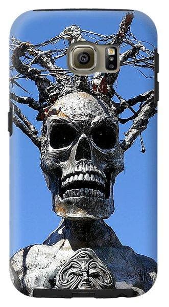 "Skull Warrior Stare" - Phone Case - Fry1Productions
