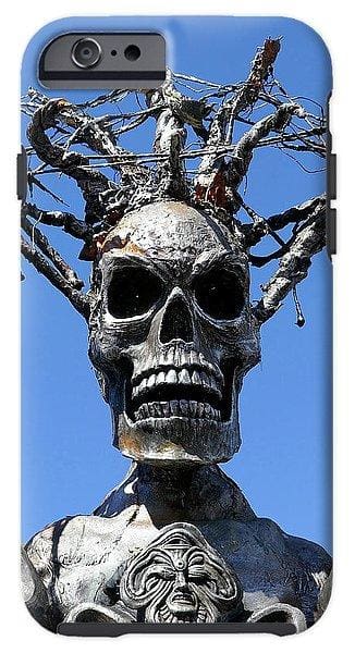 "Skull Warrior Stare" - Phone Case - Fry1Productions