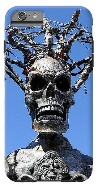 "Skull Warrior Stare" - Phone Case - Fry1Productions
