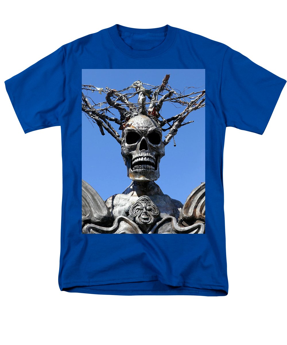Skull Warrior Stare - Men's T-Shirt (Regular Fit) - Fry1Productions