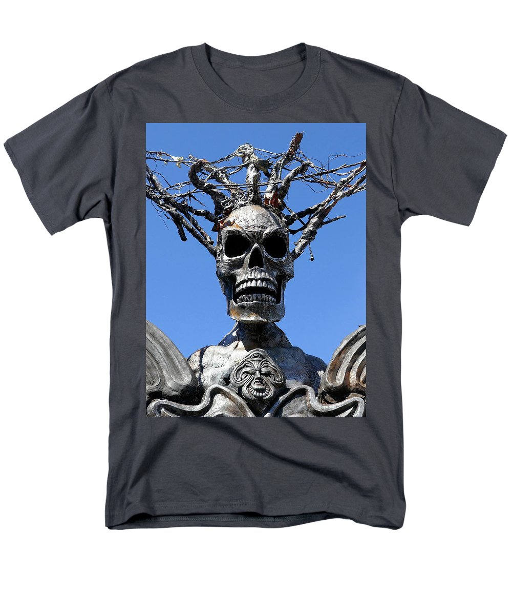 Skull Warrior Stare - Men's T-Shirt (Regular Fit) - Fry1Productions