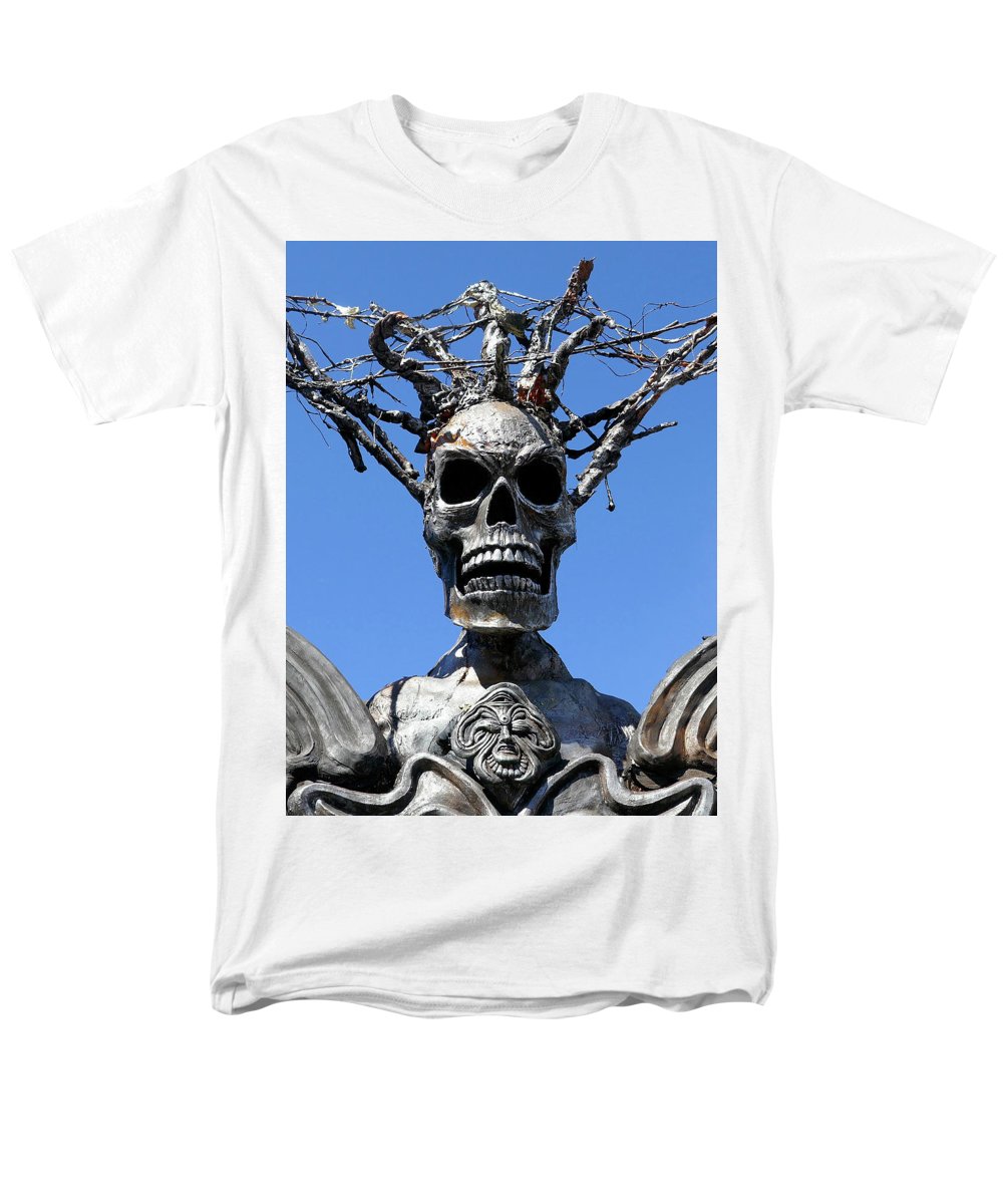 Skull Warrior Stare - Men's T-Shirt (Regular Fit) - Fry1Productions