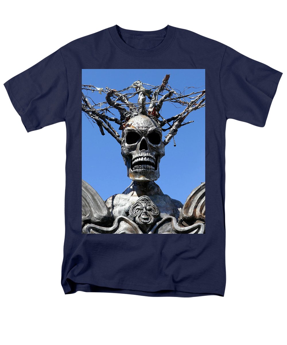 Skull Warrior Stare - Men's T-Shirt (Regular Fit) - Fry1Productions
