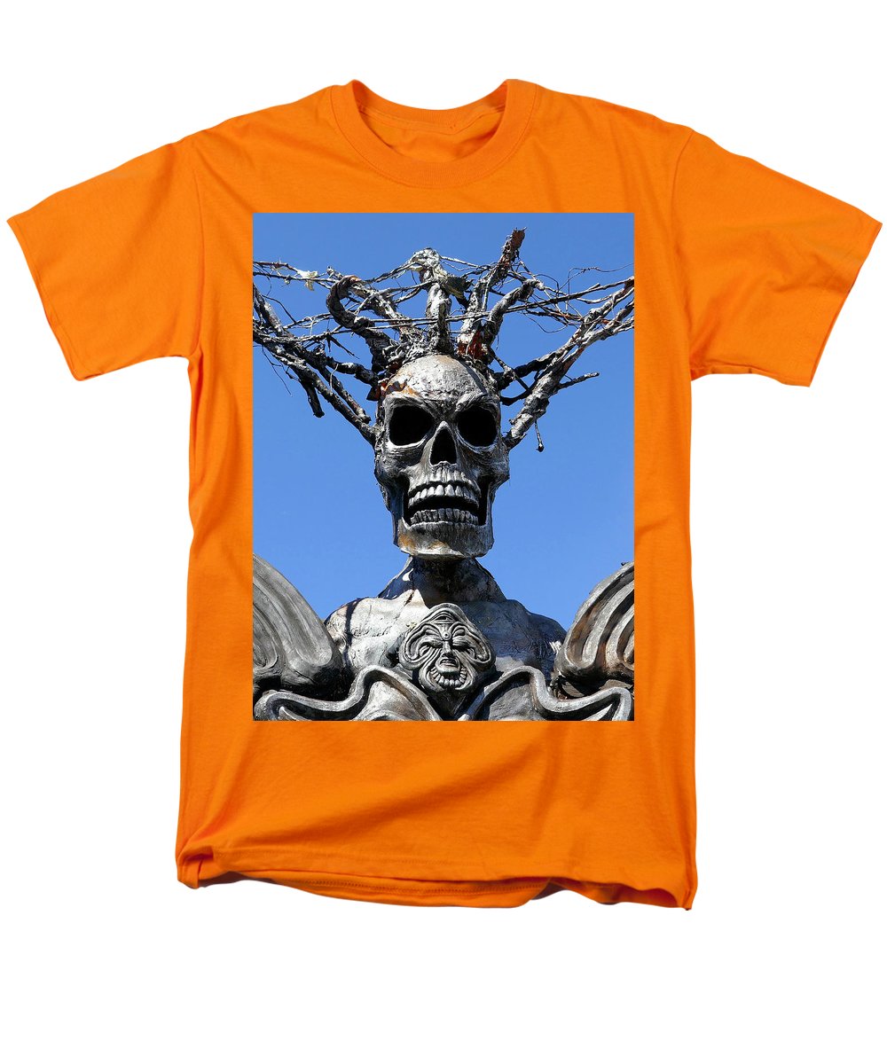 Skull Warrior Stare - Men's T-Shirt (Regular Fit) - Fry1Productions