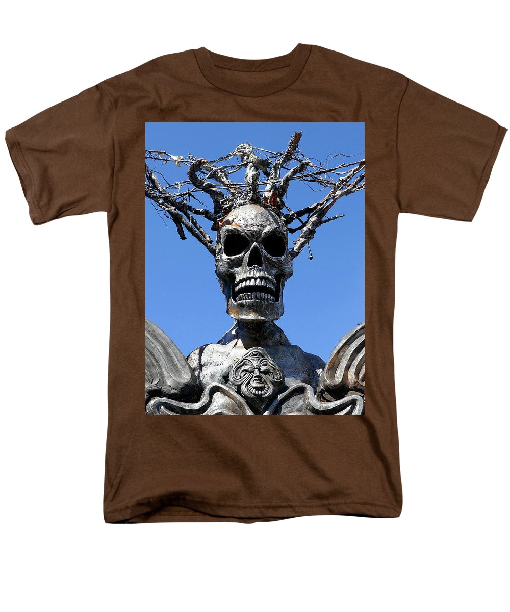 Skull Warrior Stare - Men's T-Shirt (Regular Fit) - Fry1Productions