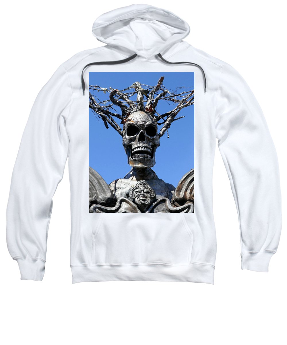 Skull Warrior Stare - Sweatshirt - Fry1Productions