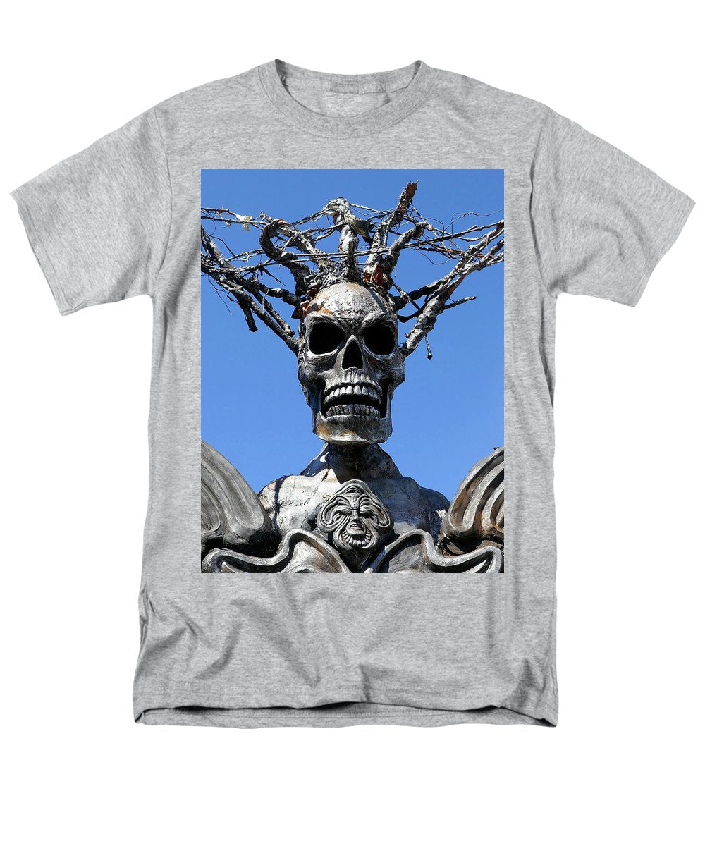 Skull Warrior Stare - Men's T-Shirt (Regular Fit) - Fry1Productions