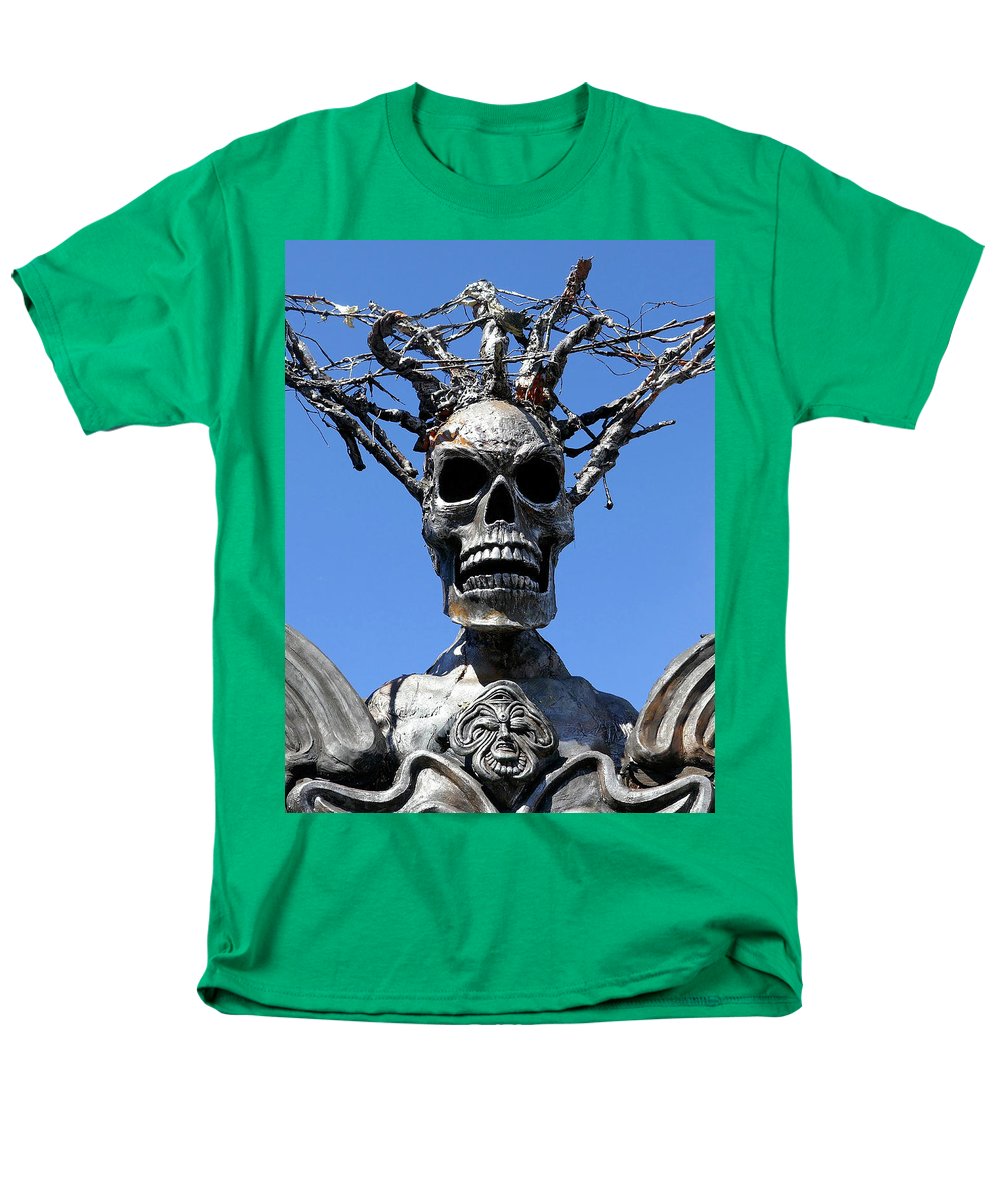 Skull Warrior Stare - Men's T-Shirt (Regular Fit) - Fry1Productions