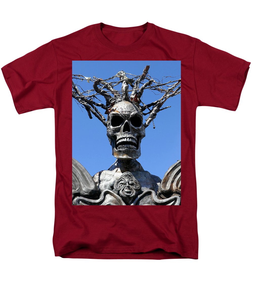 Skull Warrior Stare - Men's T-Shirt (Regular Fit) - Fry1Productions