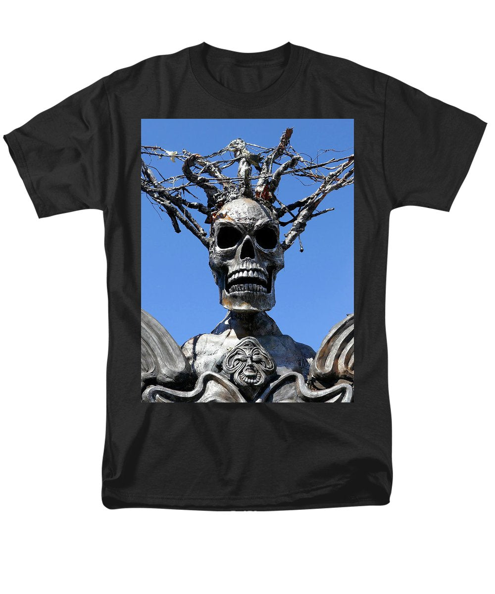 Skull Warrior Stare - Men's T-Shirt (Regular Fit) - Fry1Productions