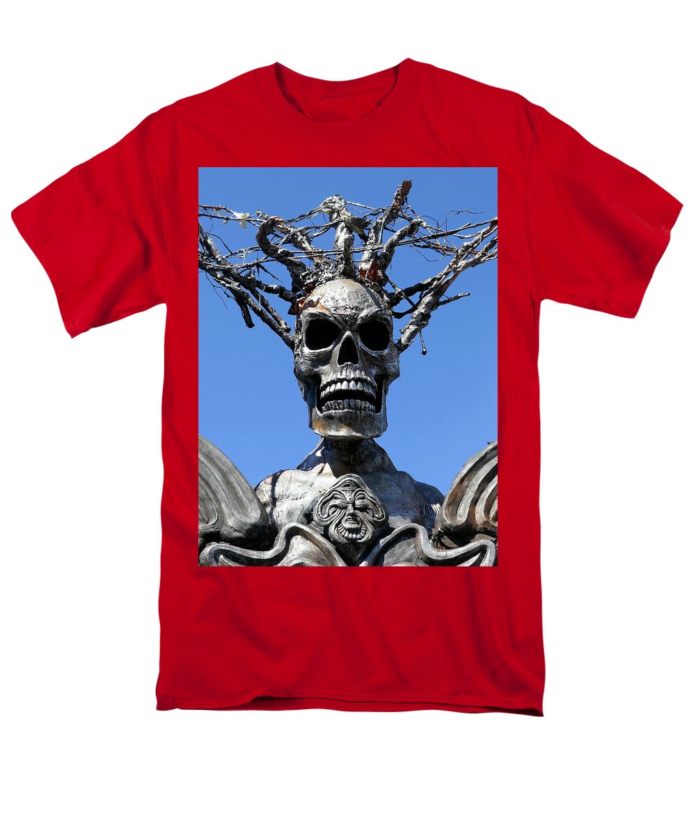 Skull Warrior Stare - Men's T-Shirt (Regular Fit) - Fry1Productions