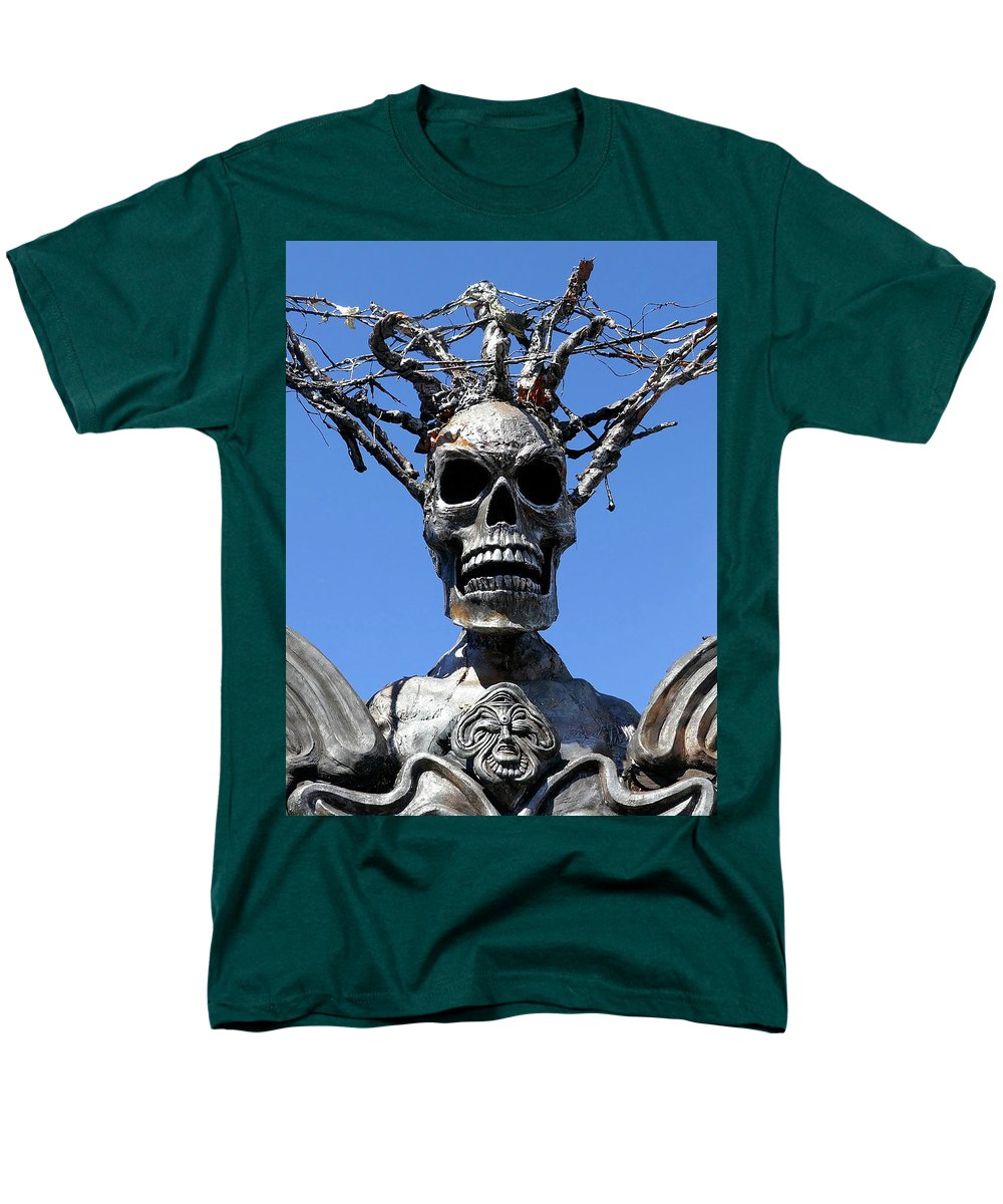 Skull Warrior Stare - Men's T-Shirt (Regular Fit) - Fry1Productions