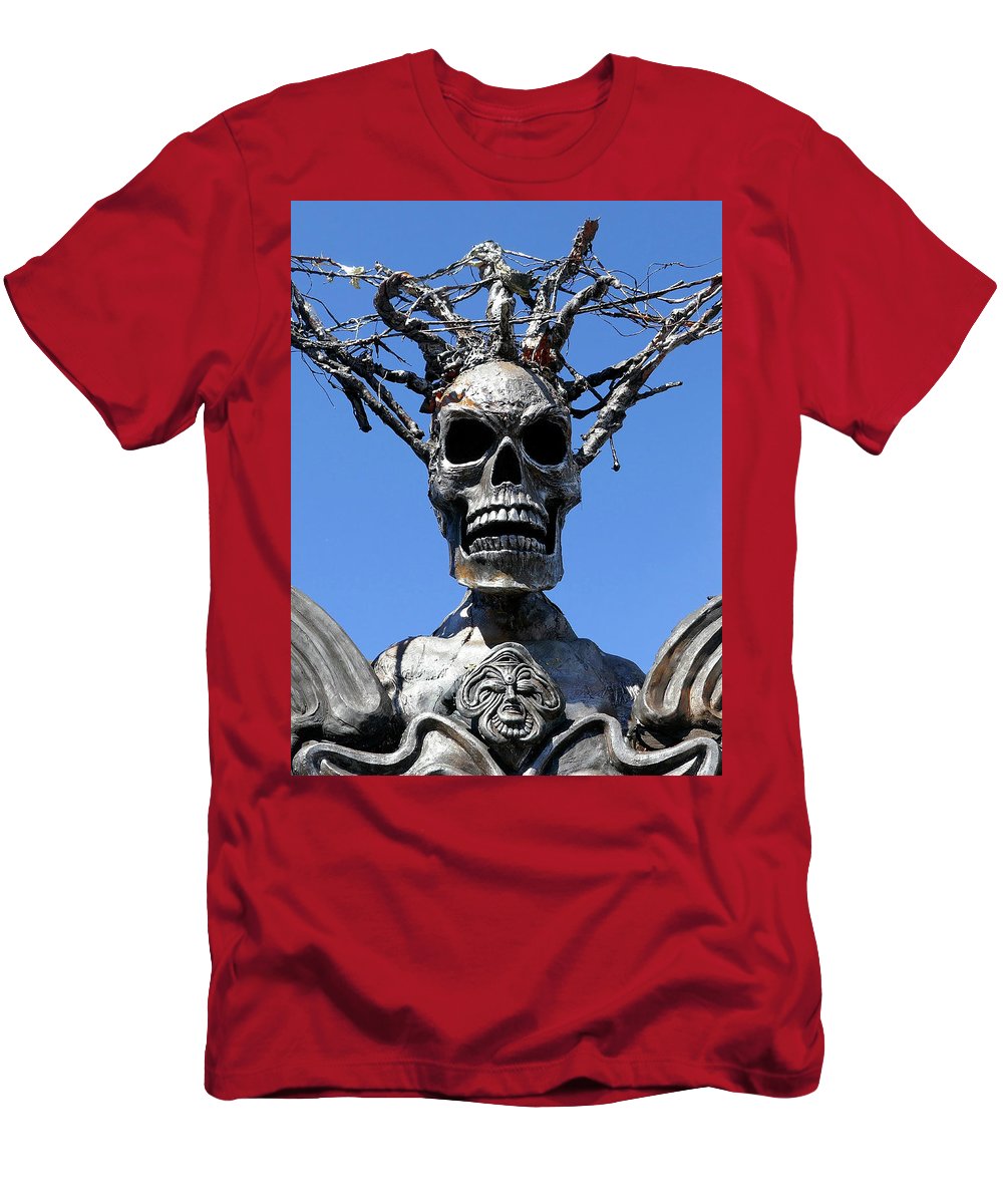 Skull Warrior Stare - T-Shirt - Fry1Productions