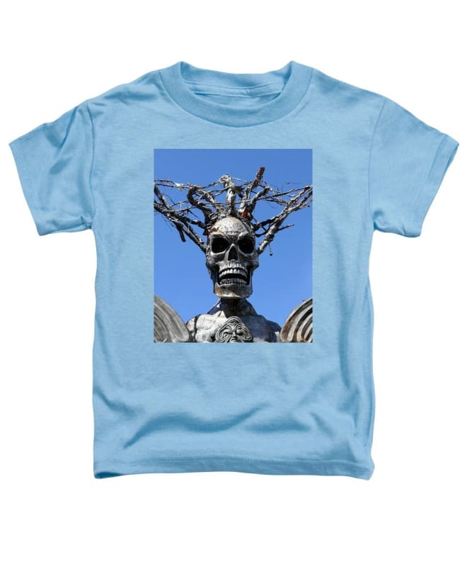 Skull Warrior Stare - Toddler T-Shirt - Fry1Productions