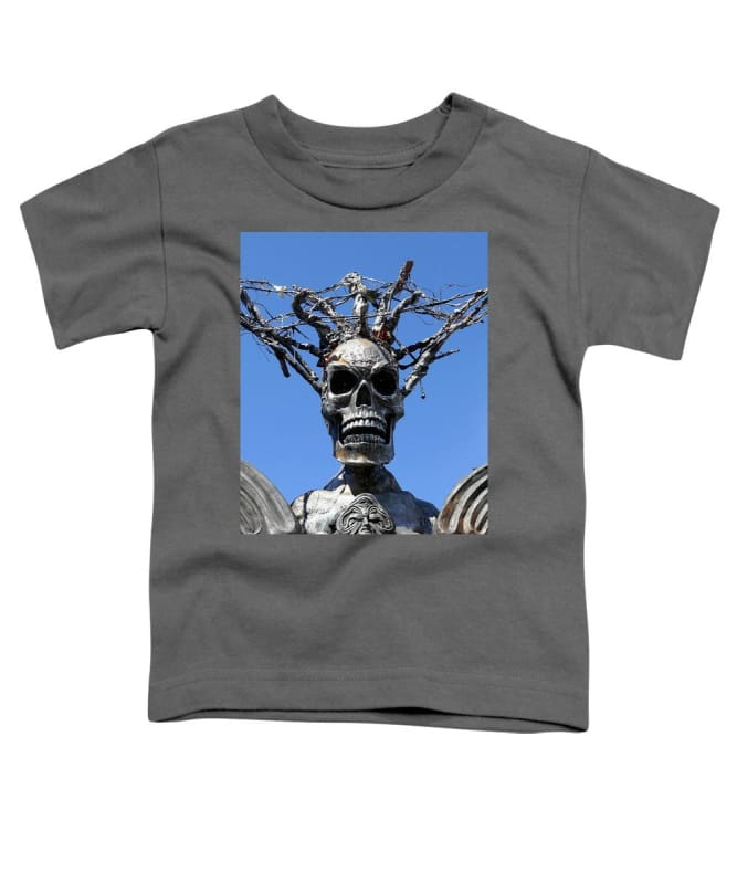 Skull Warrior Stare - Toddler T-Shirt - Fry1Productions