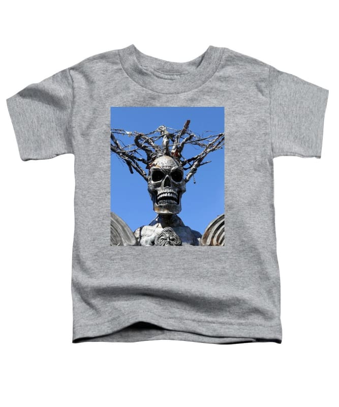 Skull Warrior Stare - Toddler T-Shirt - Fry1Productions