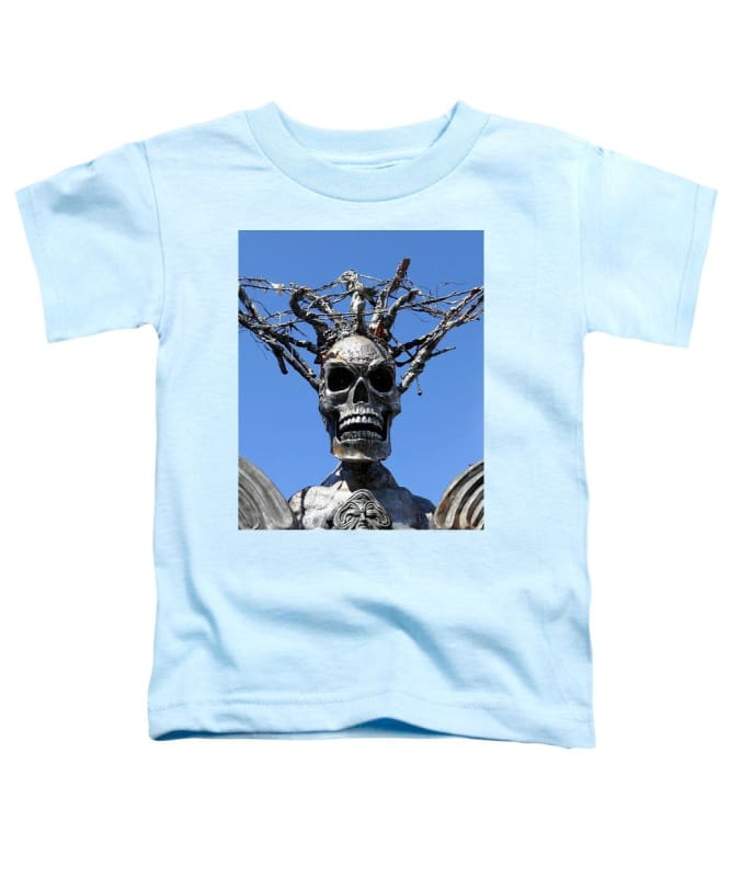 Skull Warrior Stare - Toddler T-Shirt - Fry1Productions
