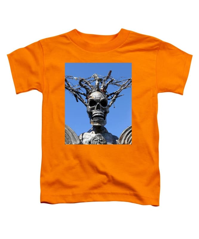 Skull Warrior Stare - Toddler T-Shirt - Fry1Productions